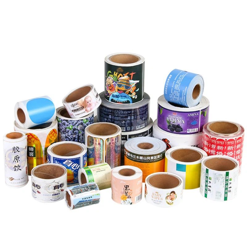 self adhesive label sticker vinyl roll
