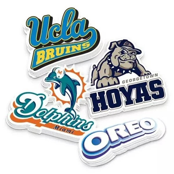 glossy die cut sticker